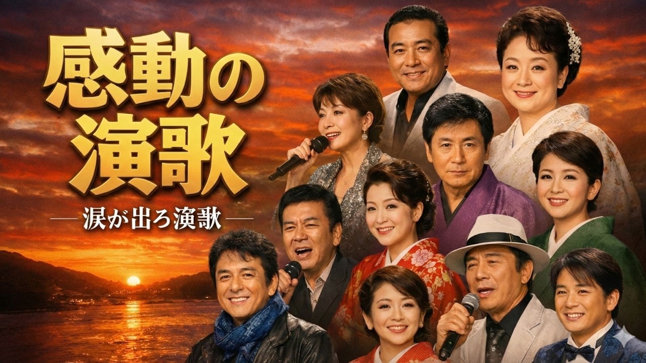 🎤 日本の演歌ベスト｜大人の心に深く刺さる名演歌集 🍂