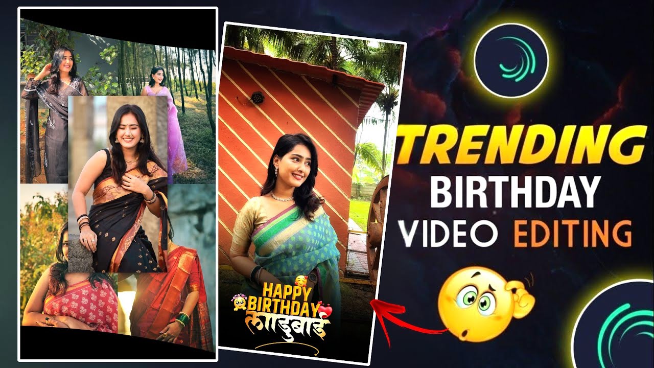 Sister Birthday Video Editing Alight Motion 2025 | Girls Sister Happy Birthday Video Editing 2025 |