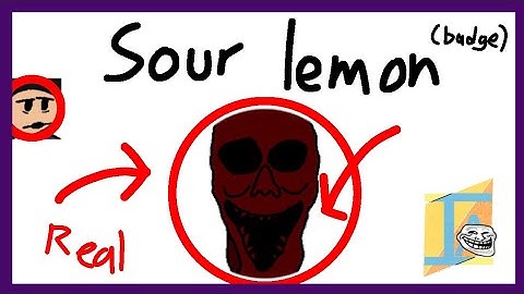 How to get the Sour lemon badge in Item Asylum