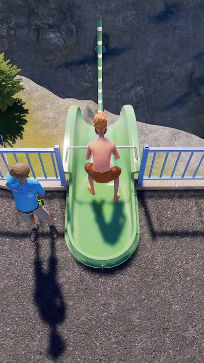 Is This the Most Dangerous Slide Ever? – Planet Coaster 2 #waterslide #waterpark