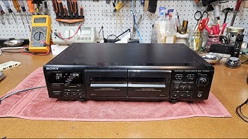 1996 Sony TC-WE405 Pinch Roller Replacement