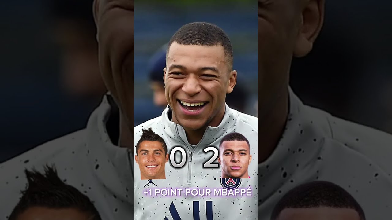 Qui Est Le MEILLEUR A 24 ANS Entre Ronaldo Et Mbapp 