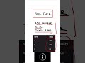 SQL Trick - ROW_NUMBER vs RANK vs DENSE_RANK