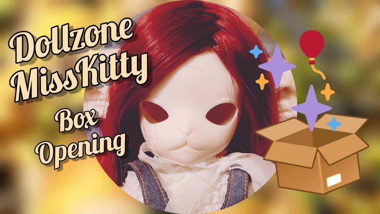 Dollzone Miss Kitty Box Opening - YouTube