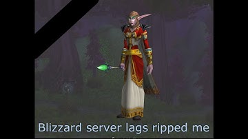 End of very loved character | WoW Classic Hardcore death