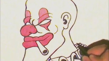 How to Draw a Clown