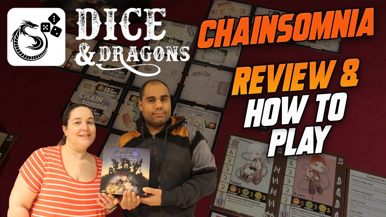 Dice and Dragons CHAINSomnia Review and How to Play YouTube
