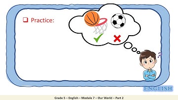 Grade 5 English Module 7 Our World Part 2