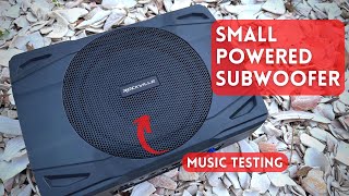 Rockville SS8P: The Best Low Profile Powered Subwoofer for the Money  - Review and Music Test