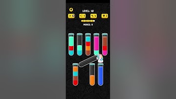 Color Water Sort 3D - Level 48