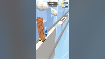 Brick Builder! NEW Update Level 71 Gameplay Walkthrough (Android & iOS) #short