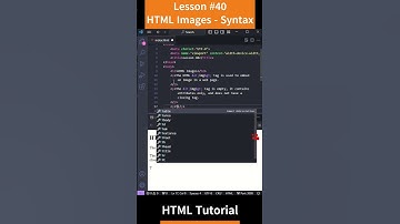 HTML Tutorial - Lesson 40: HTML Images #shorts  #html5 #coding #htmltutorial