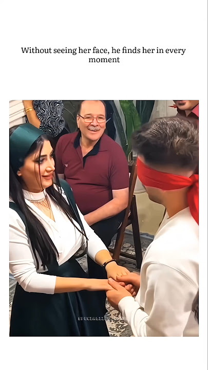 Blindfolded, he finds her in her touch 💞 #shorts #love #edits #couple #lovestatus #kunfayakun
