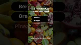 Top 5 Fruits For Muscle Recovery And Repair shorts