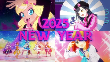 2025 new years multifandom mep! // HAPPY NEW YEAR!