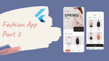 Flutter Fashion Ecommerce UI & Animation Challenge  App Part 2/3