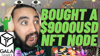 Just Paid $9000USD Ethereum for a Gala Games Node! | The NFT Project NOBODY Is Talking about! HUGE!