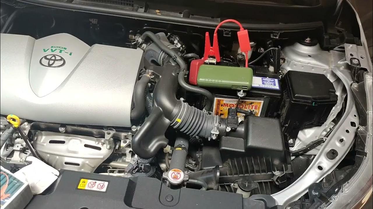 Toyota Vios Battery Jumpstart YouTube