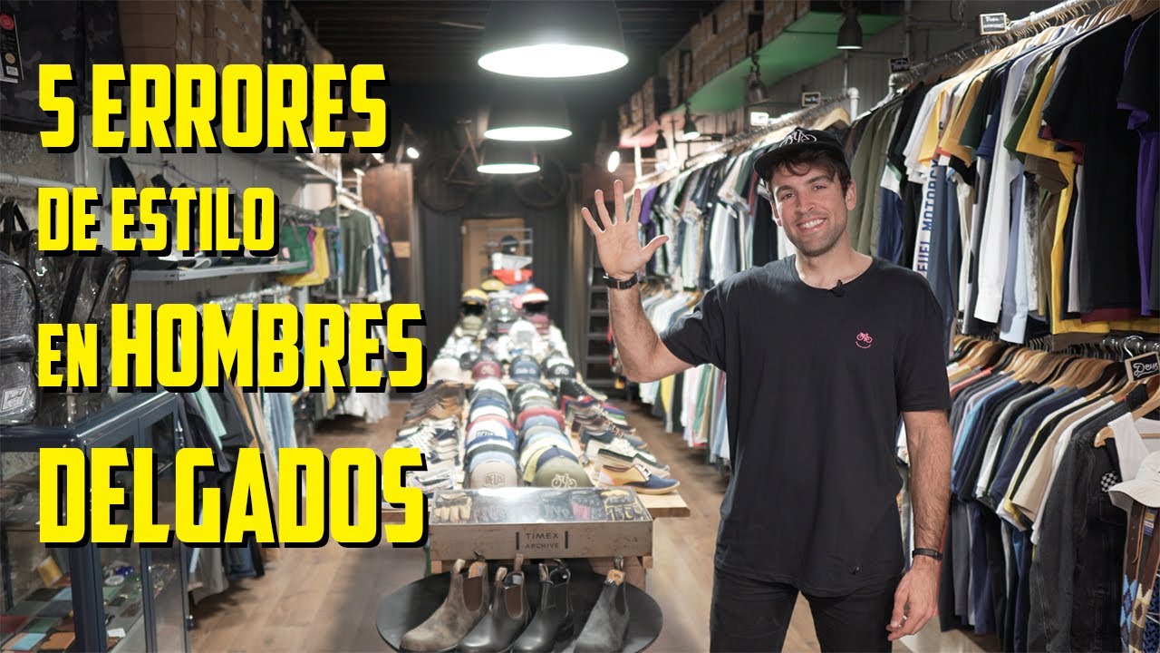 5 consejos de estilo para hombres delgados - No cometas estos errores! -  YouTube