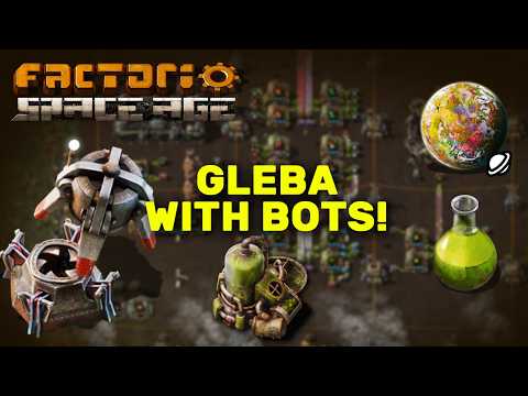 Never struggle on Gleba again! Master Gleba with Bots - Factorio Guide / Tutorial thumbnail