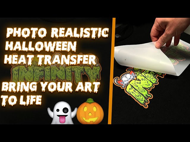 Spooky Halloween Heat Transfer | Infinity 👻 🎃