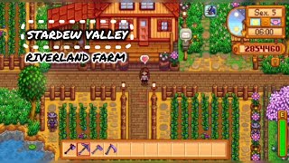 Stardew Valley - Riverland farm speed build 🌸