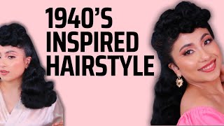 1940S Vintage Inspired Hairstyle