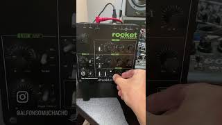 Waldorf Rocket, No attack. A paraphonic mode for reasons. Can’t turn it off, just yank the usb cable