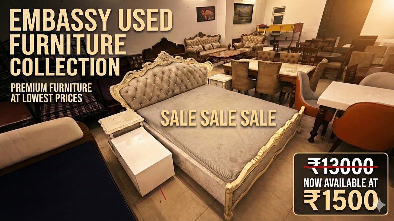 Premium Furniture At Lowest Prices | Embassy Used Furniture Collection 