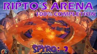 Riptos Arena - 100% Completion - Spyro 2 Riptos Rage