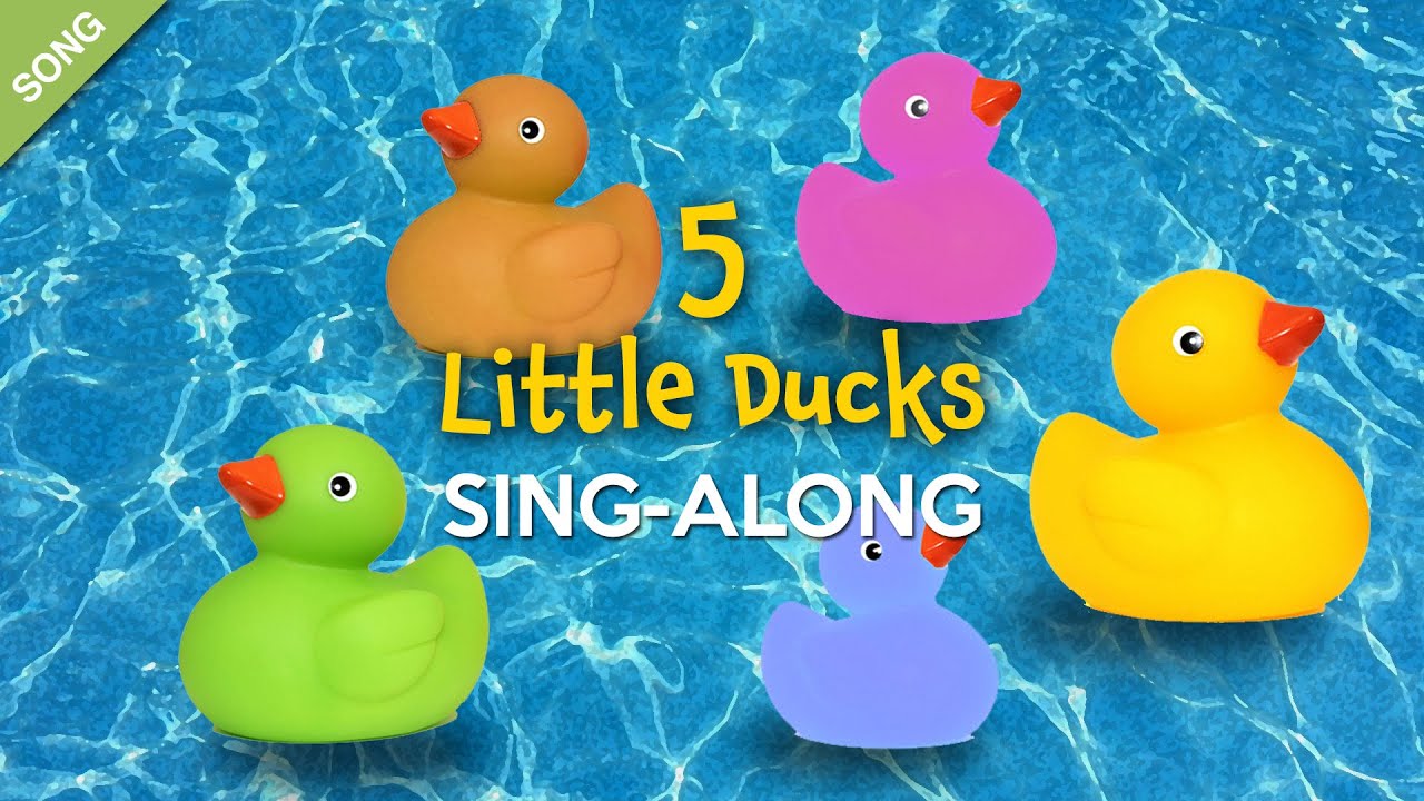 Five Little Ducks Went Swimming One Day | Nursery Rhyme