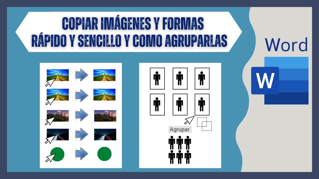 Copiar Imágenes En Word De Forma Rápida Y Sencilla Agrupar Y