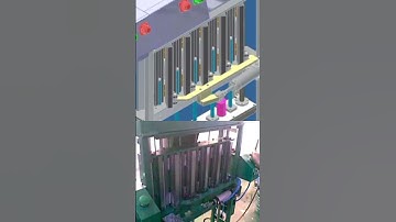 Autodesk Inventor Animation | Cylindrical Foam Drilling Machine #machine #3dmodel #3danimation #cad