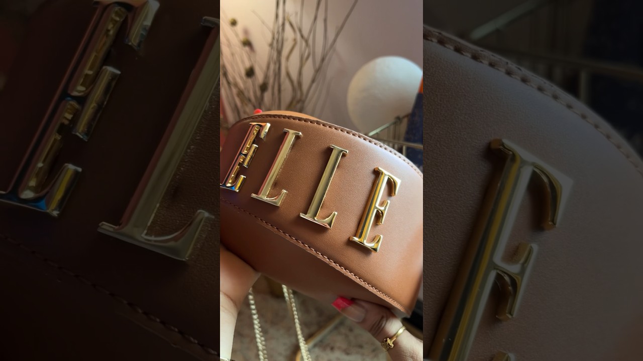 ELLE tan bag from Myntra under 3000 