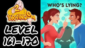 Braindom Riddle 2021 Updated Level  161 162 163 164 165 166 167 168 169 170 Walkthrough