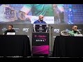 UFC 202: Pre-fight Press Conference