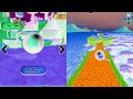 🎱🎾Going Balls Speedrun Challenge Vs Reverse Balls Speedrun Walkthrough Gameplay
