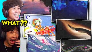 Can osu! Streamers Solve My Beatmap Background Challenge (ft. Zylice & Kariyu)
