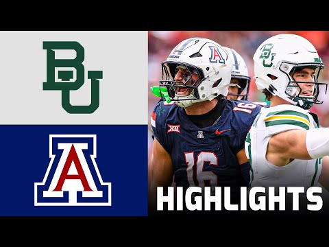 Baylor vs Arizona - FULL GAME HIGHLIGHTS | November 22, 2025 Big 12 College Football