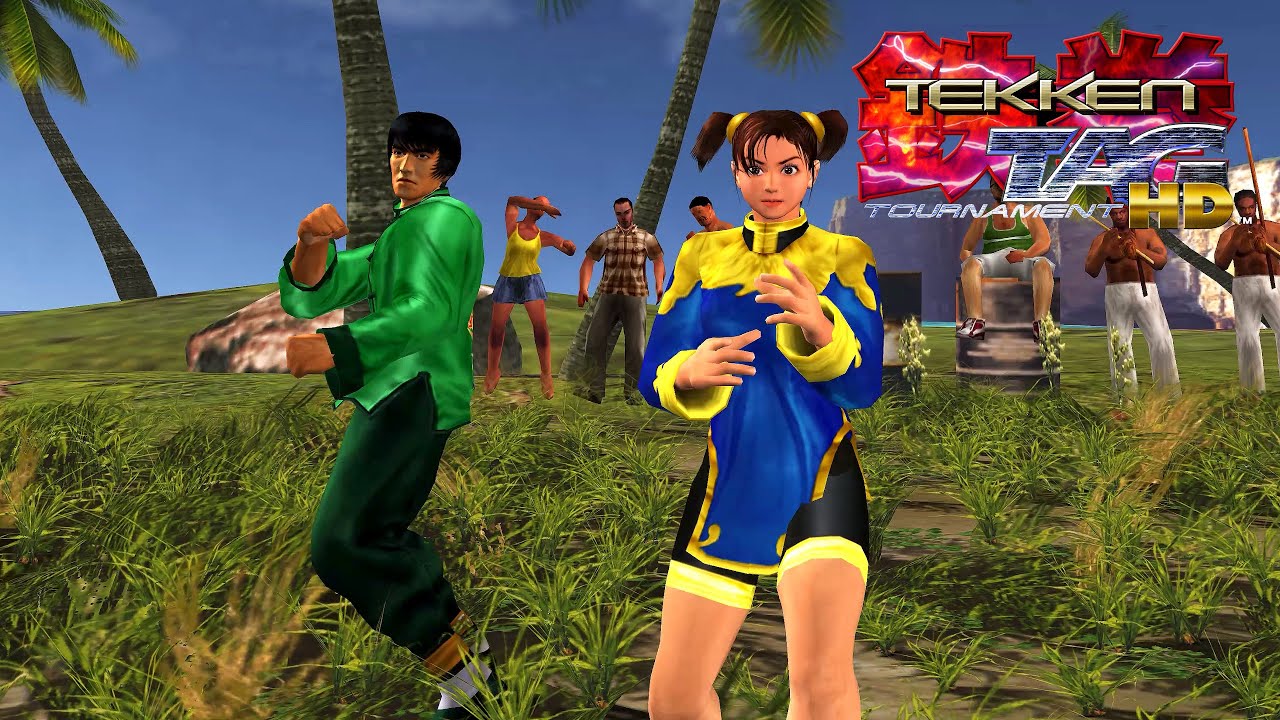 Tekken Tag Tournament HD Arcade Mode - Ling Xiaoyu (& Forrest Law) 4K