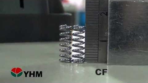 CNC Spring Machine CF series- W.D. 0.8mm Helical coil-YHM