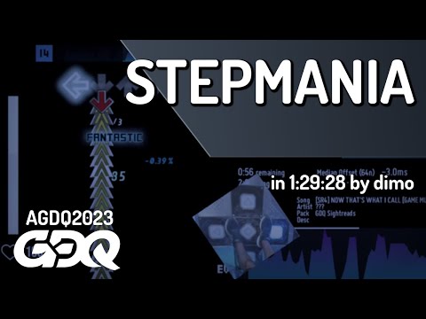 StepMania by dimo in 1:29:28 - Awesome Games Done Quick 2023