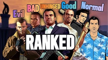 Ranking Every GTA Protagonist By Their INSANITY!