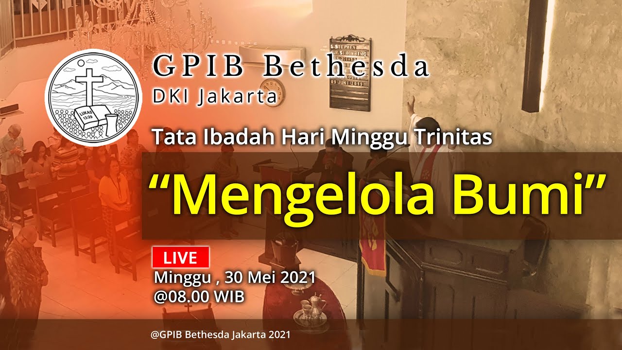 Ibadah Hari Minggu Trinitas (30 Mei 2021)