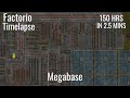 Factorio Timelapse -  Vanilla Megabase | 4K