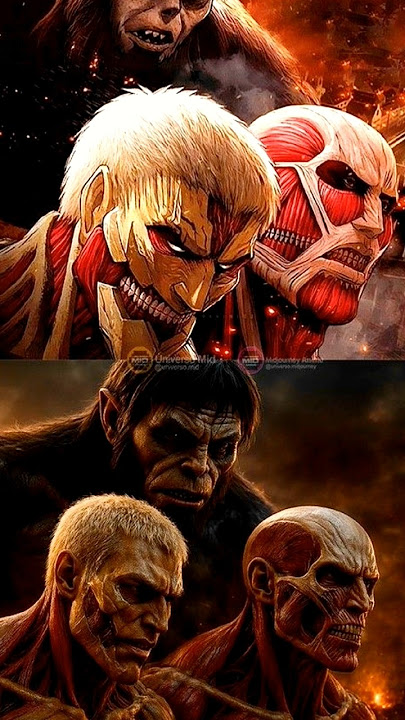 Titans in real life 😱🧬 #titan #ai #attackontitan