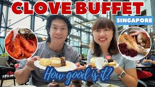 We went to Clove at the Fairmont Singapore to check out their buffet spread.