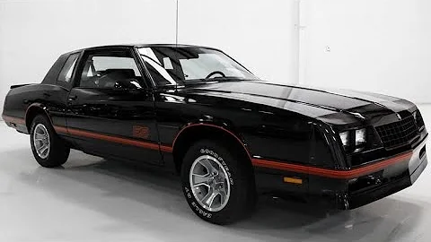 Why the 1987 Chevy Monte Carlo SS is a True ’80s Icon#Chevrolet #luxurycar 