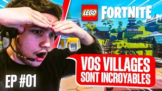 JE VISITE LES PLUS BEAUX VILLAGES DE LEGO FORTNITE ! (c'est une dinguerie)