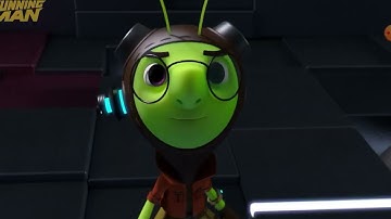 Liu takes off The mask at Shan